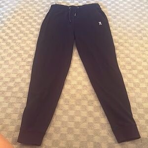 Psycho Bunny Big Kids Black Jogger Sweatpants Size X-Large 18-20 EUC